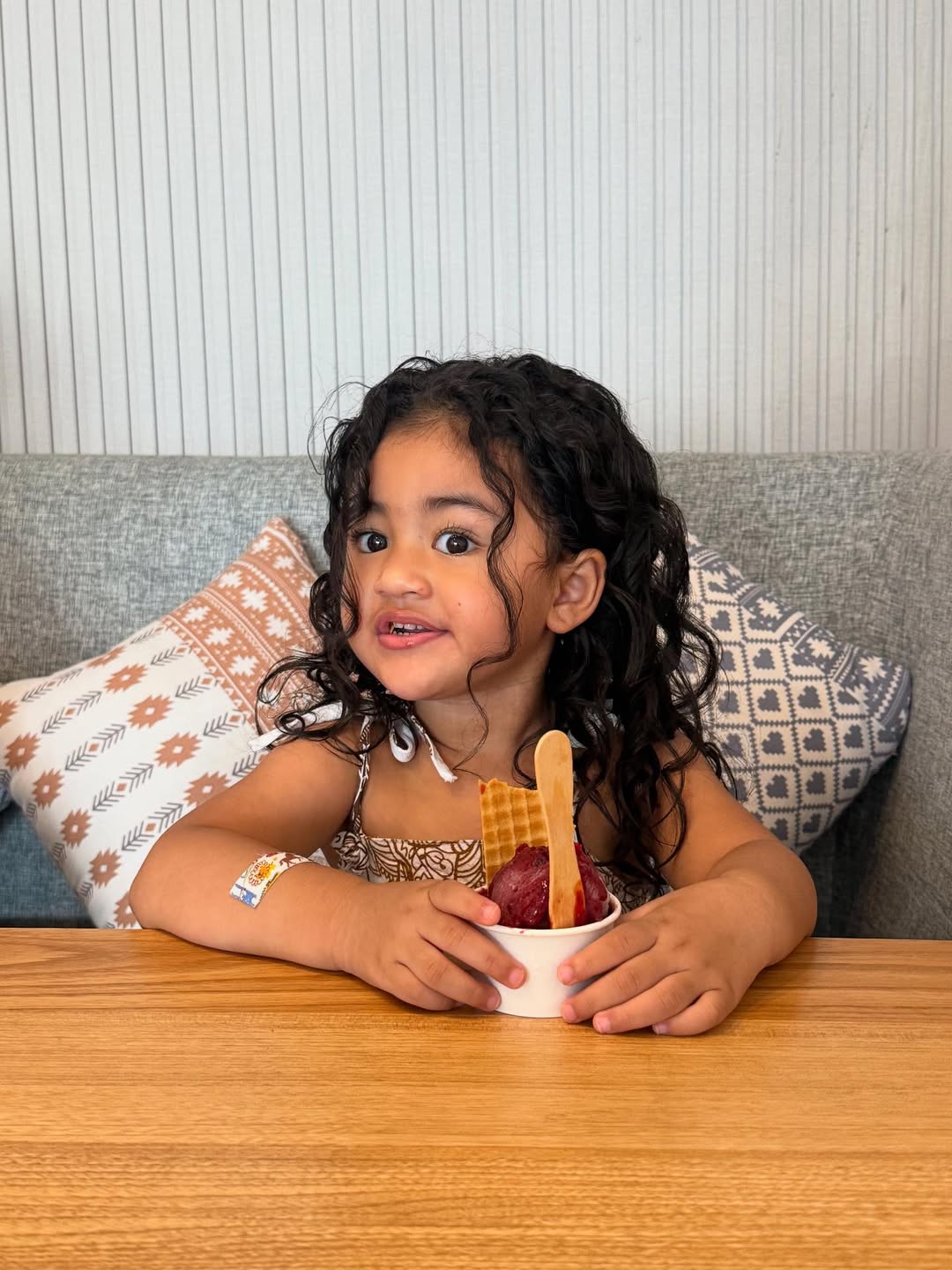 Anaknya Afifah Riyad yang jadi korban penganiayaan pengasuh [instagram]